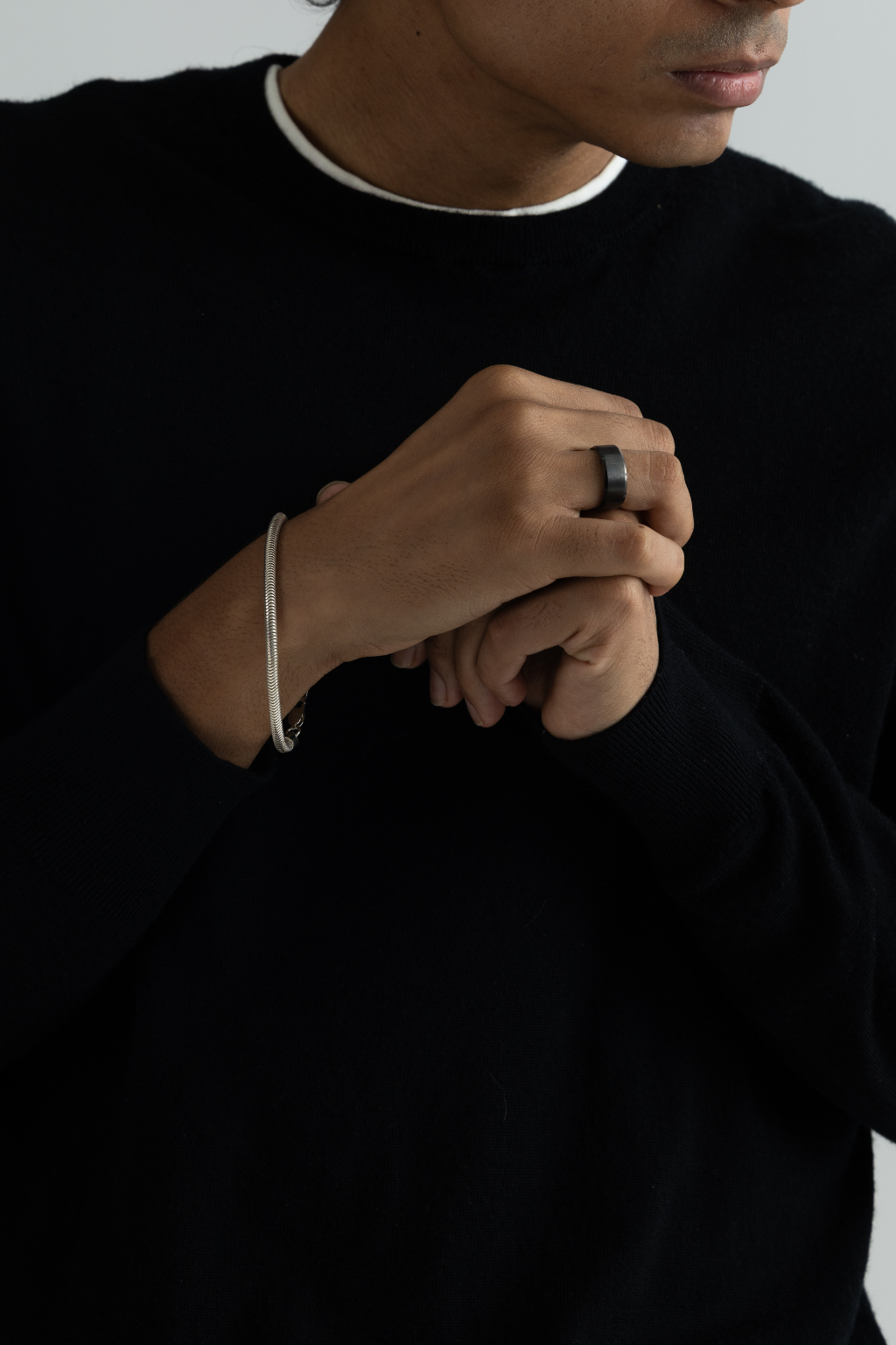 Classic Black Ring