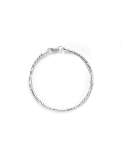 Snake Chain Bracelet (Silver)