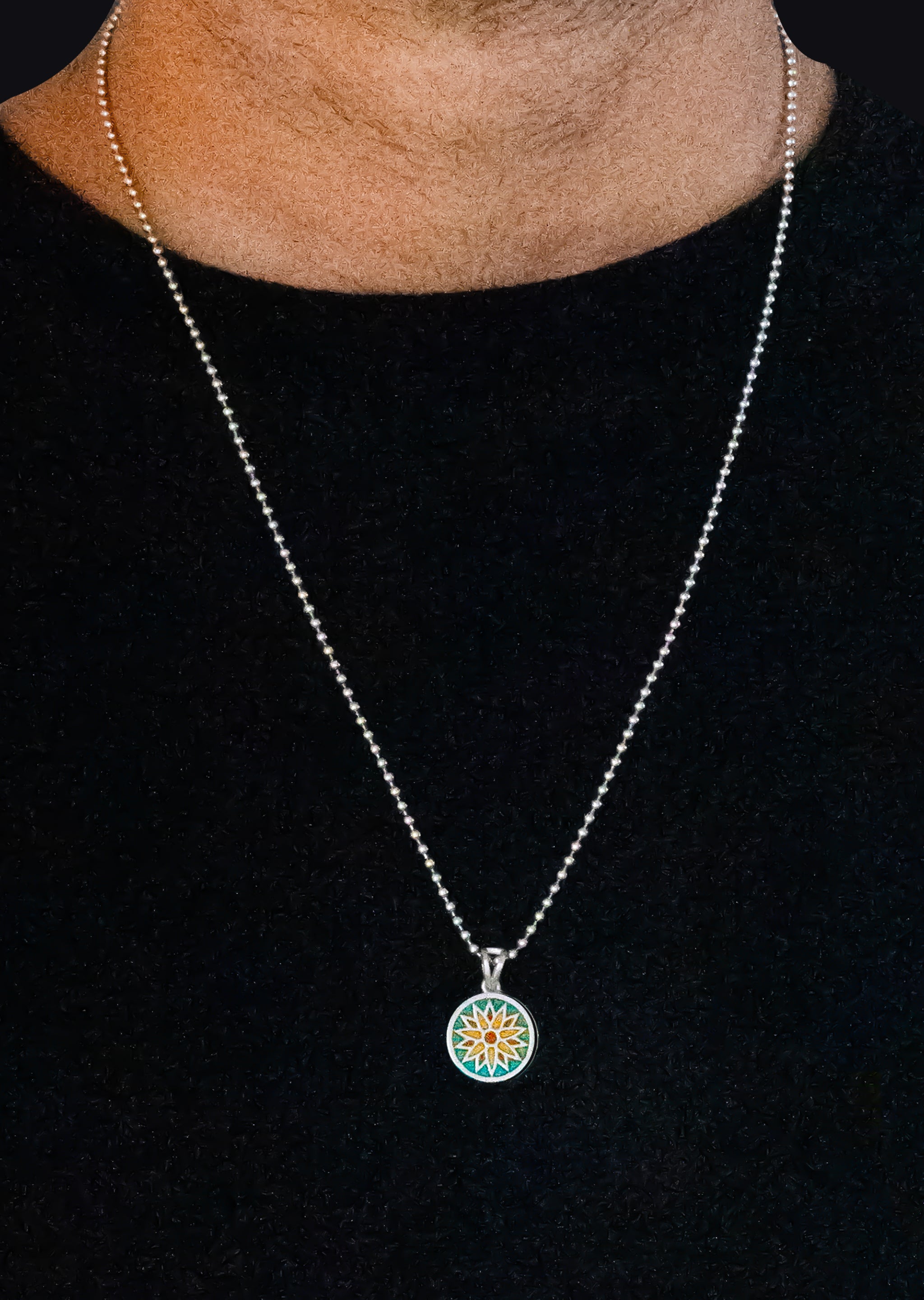 Meenakari Reversible Pendant (Colorway)